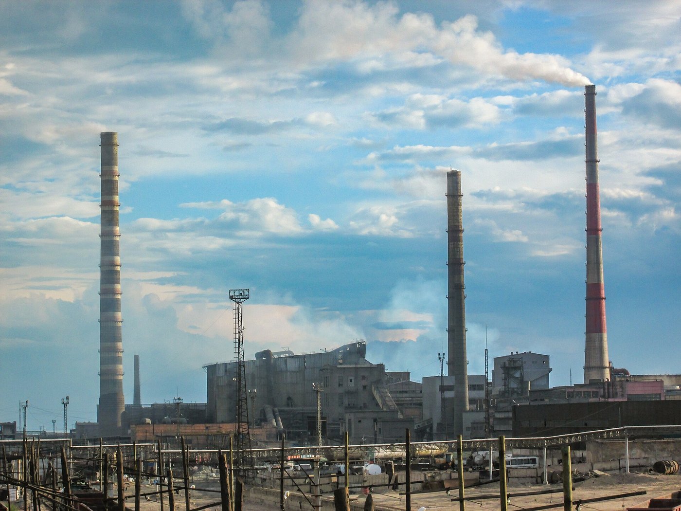 The Balkhash copper smelting and refining complex, Kazakhstan