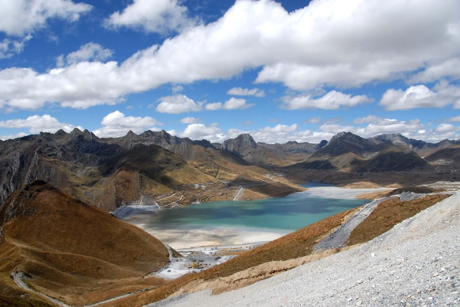 A mine tailings storage facility