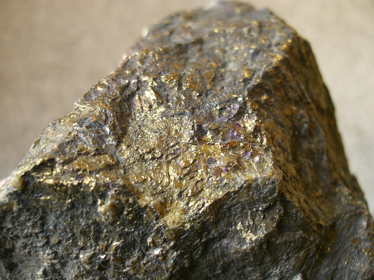 Chalcopyrite — Copper ore mineral