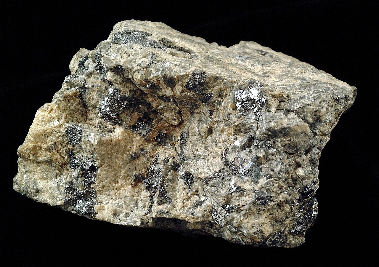 Molybdenite — Steel-alloy ore