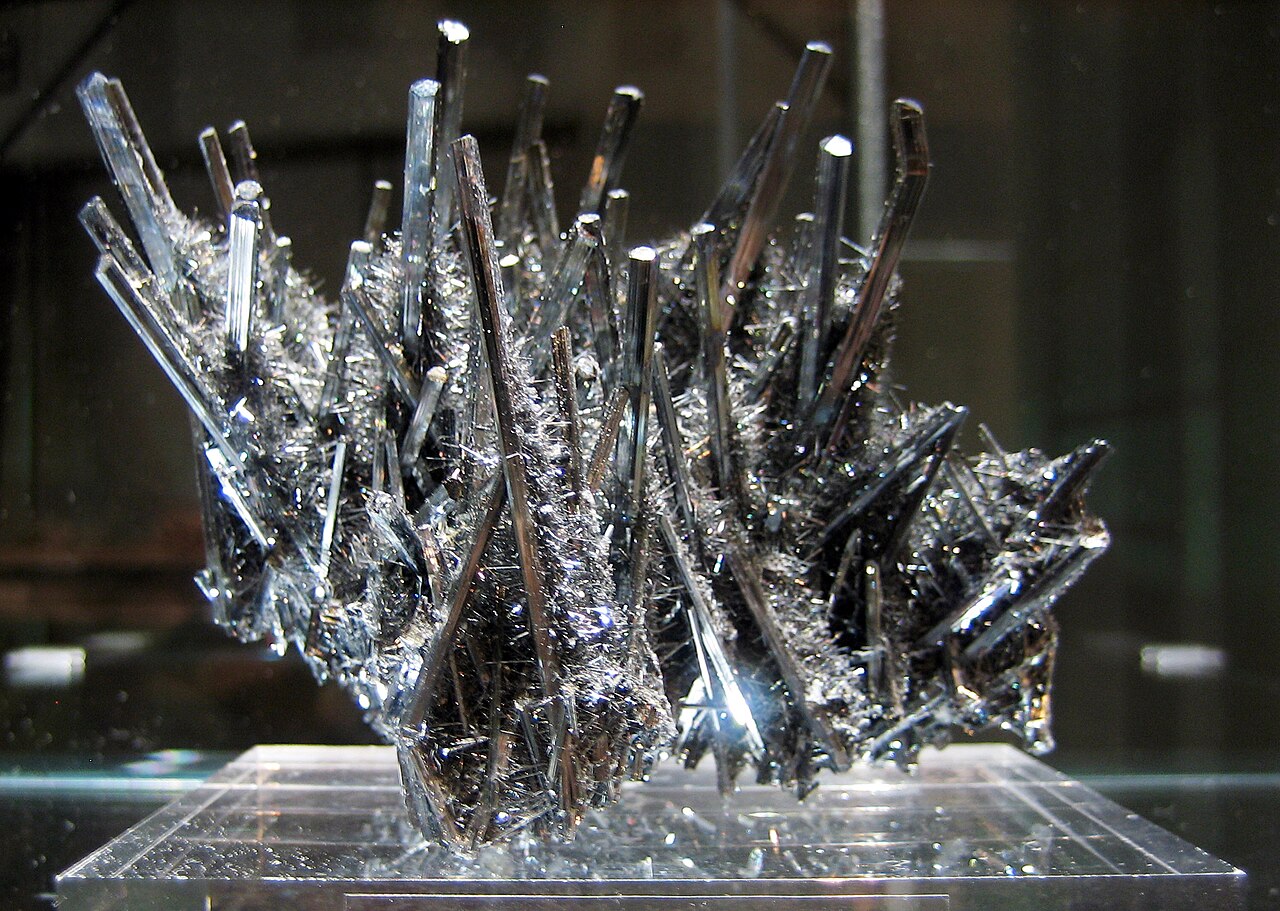 Stibnite — Critical metal ore