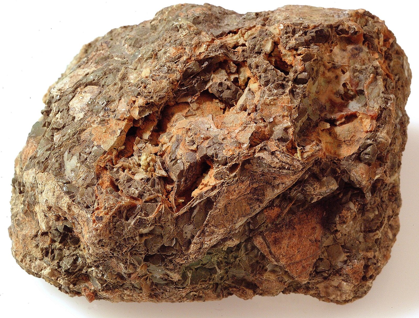 Garnierite (nickel laterite) specimen