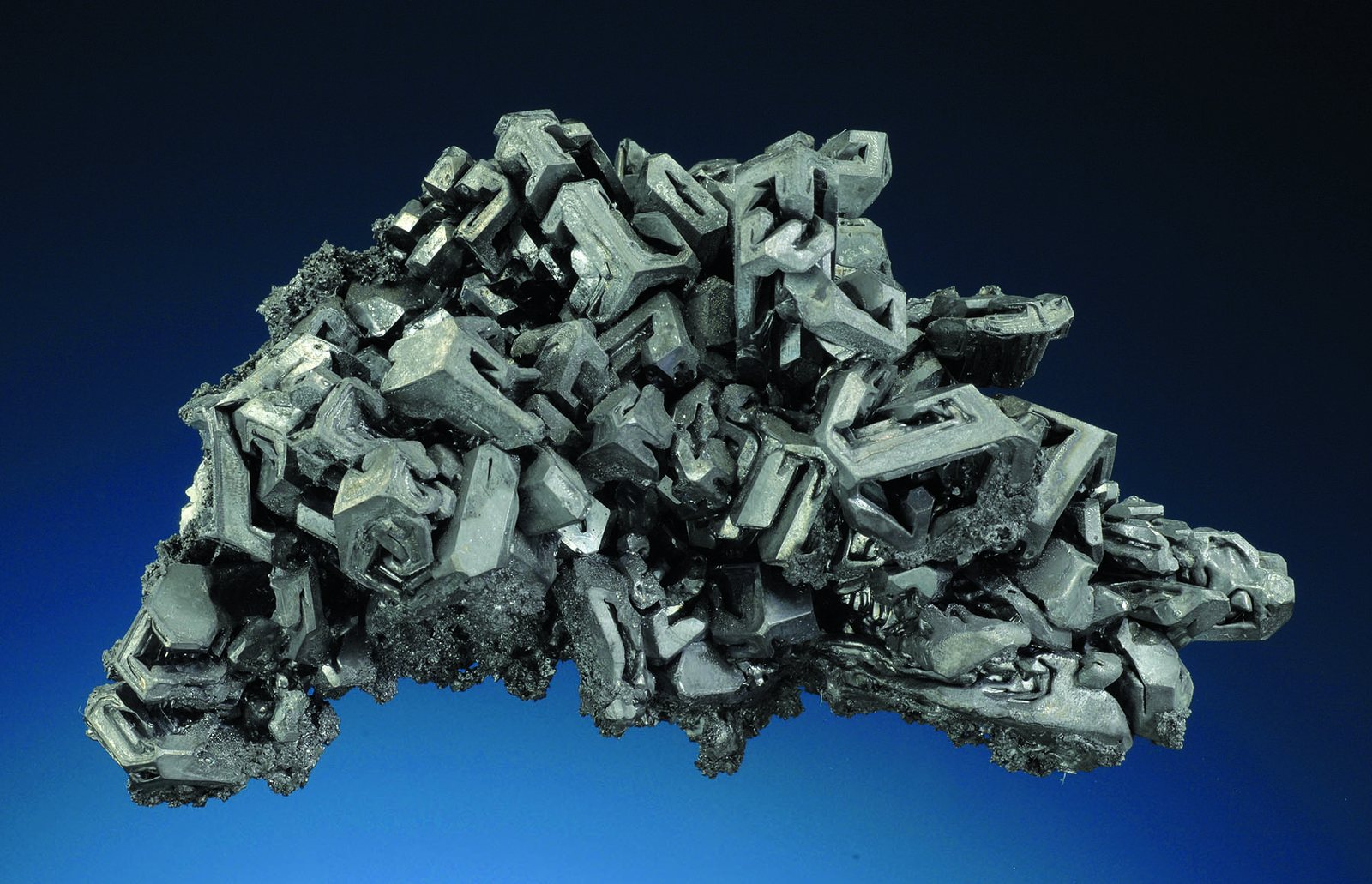Acanthite (silver sulfide) specimen