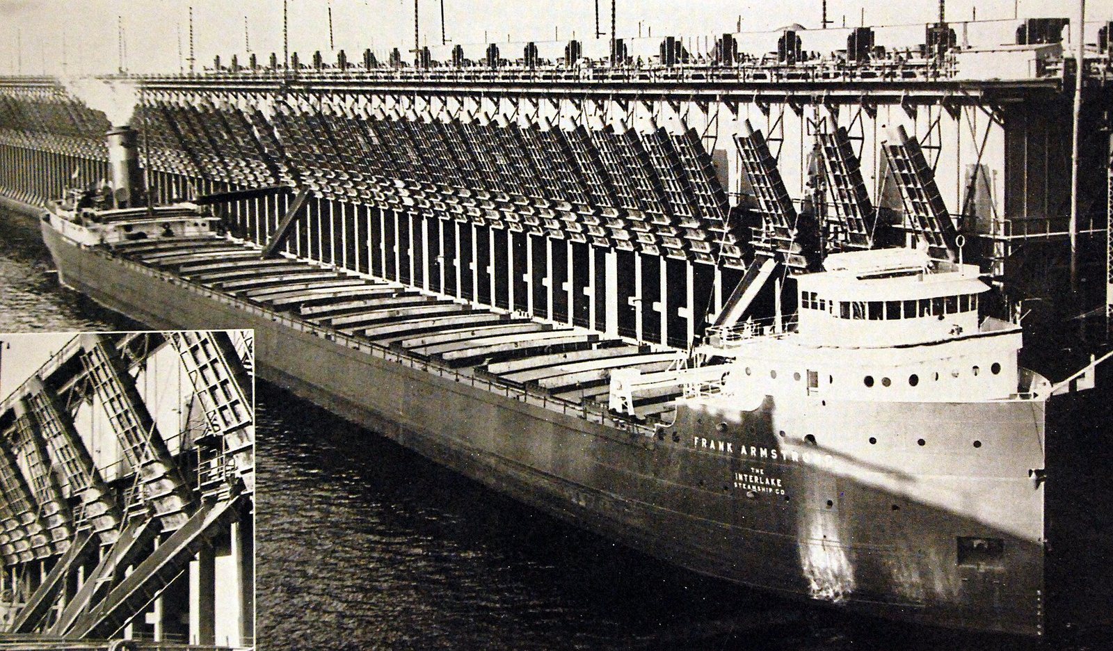 Rail to the coast, then a Capesize