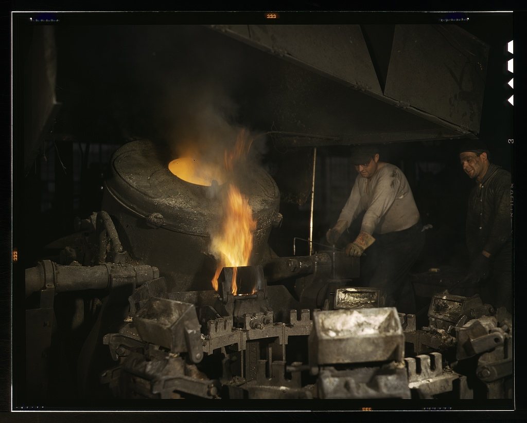 An electric furnace on an island