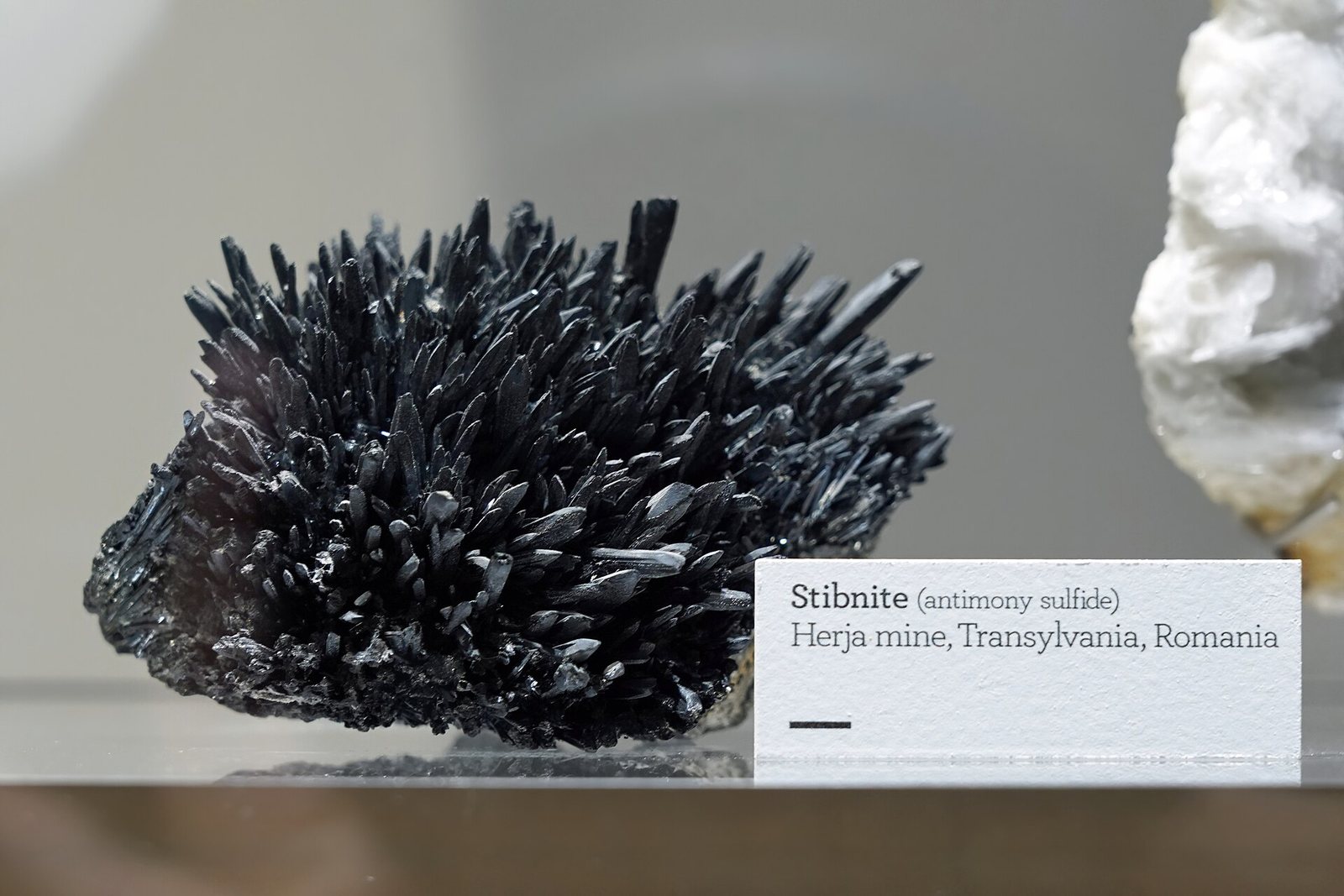 Stibnite specimen