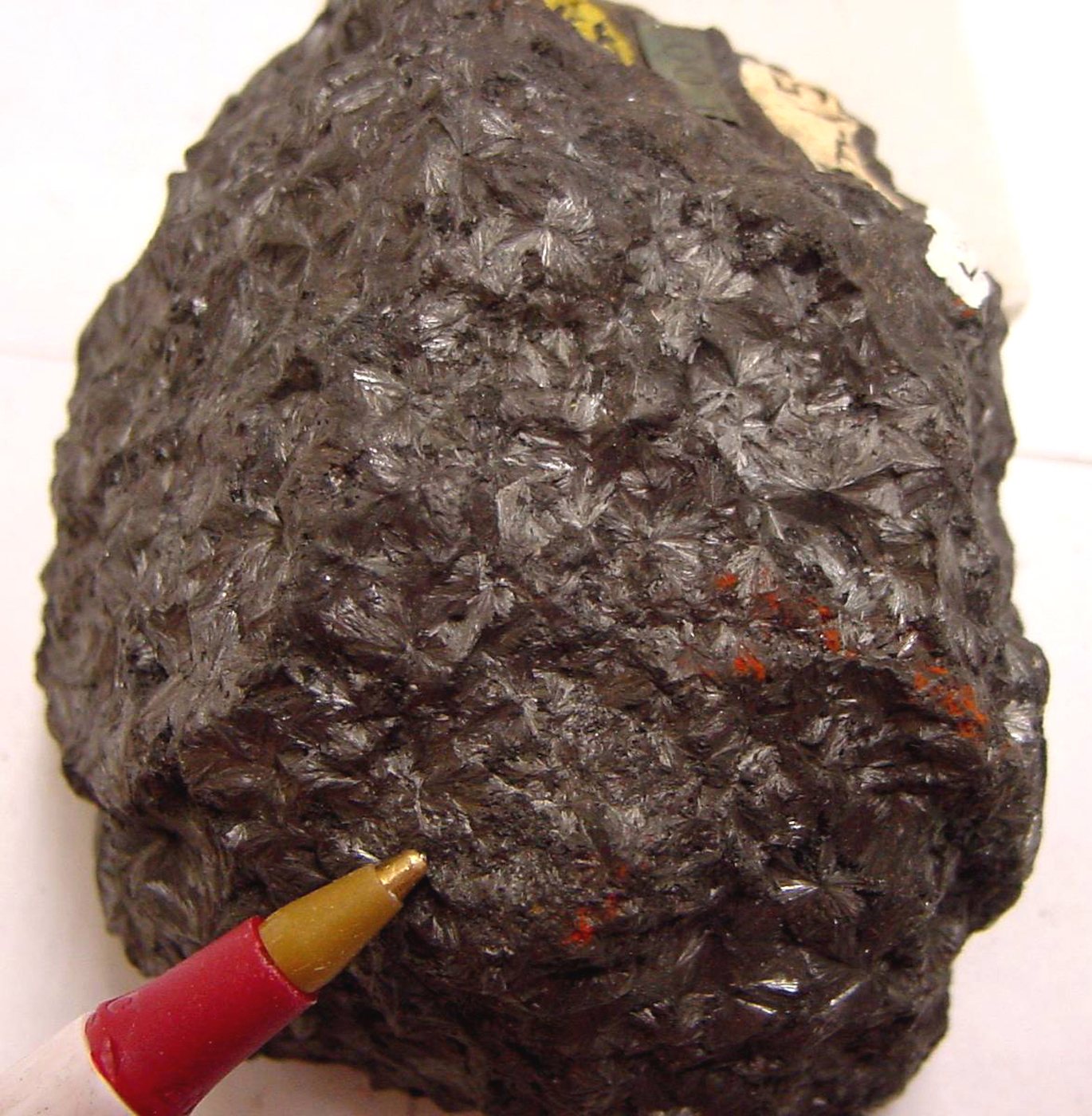Pyrolusite specimen