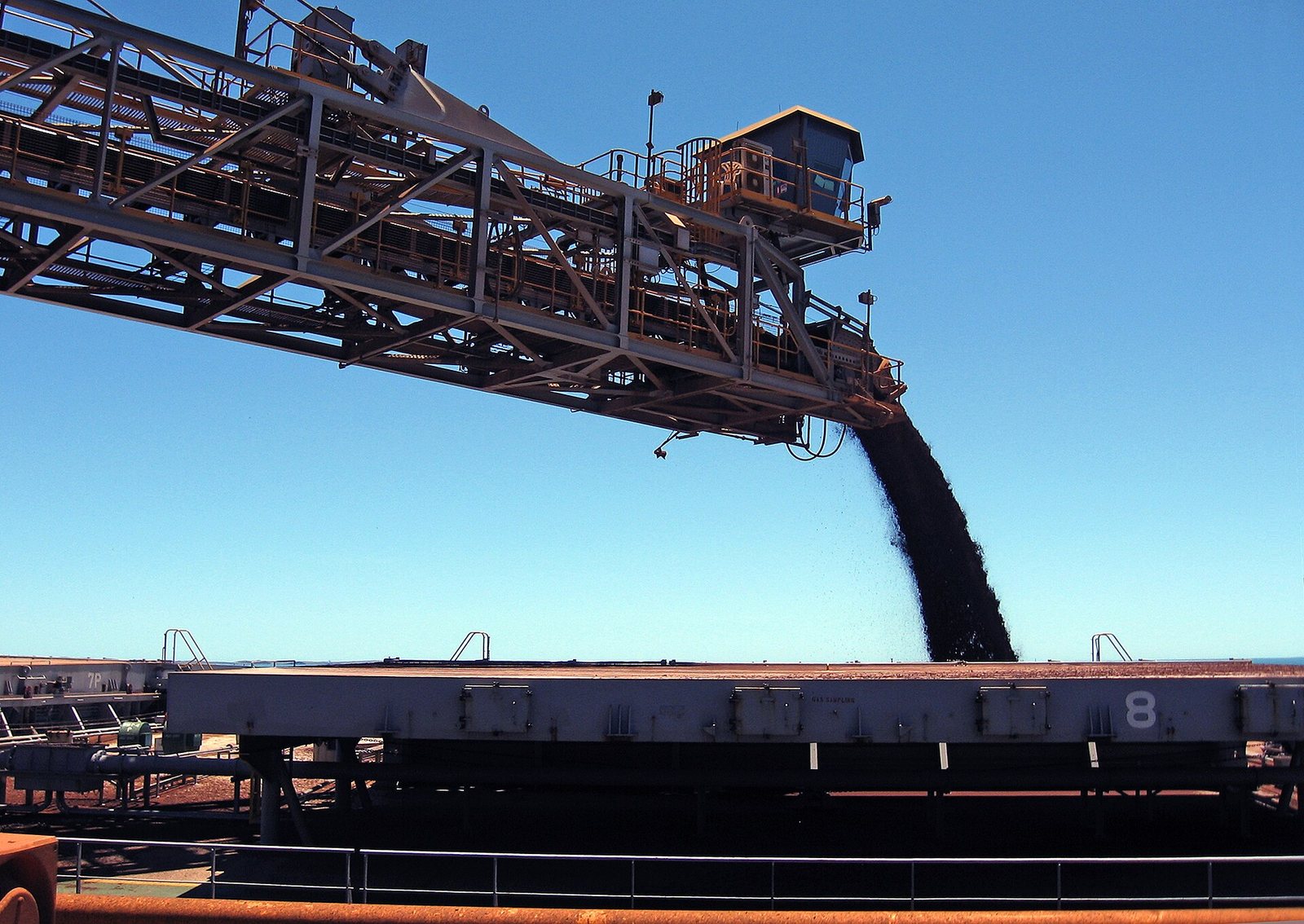 Rail, port, Capesize