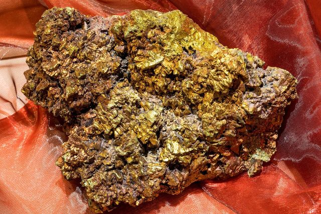 Chalcopyrite, the most important copper ore