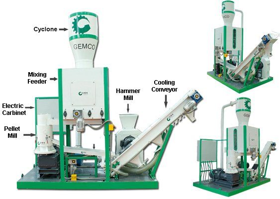 Sawdust to power station