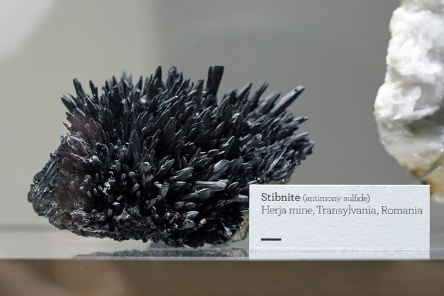 Stibnite specimen