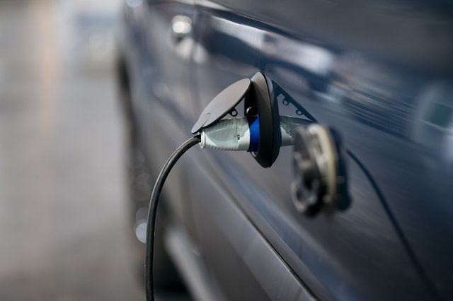 An electric car